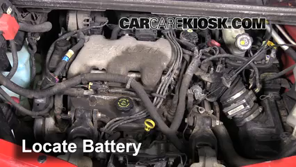 2001 Pontiac Aztek 3.4L V6 Battery Replace
